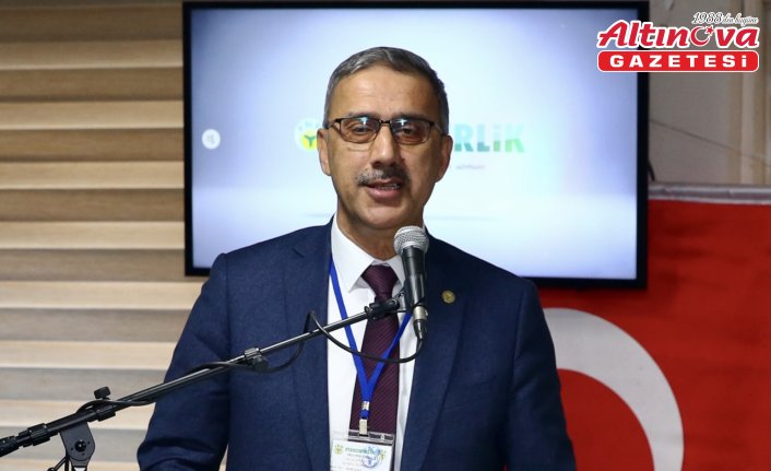 FİSKOBİRLİK Yönetim Kurulu Başkanı Bayraktar, olağan genel kurulda konuştu: