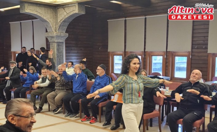 Huzurevindeki yaşlılar için “Yaş Alanlar Paylaşım ve Uyum Programı“ düzenlendi