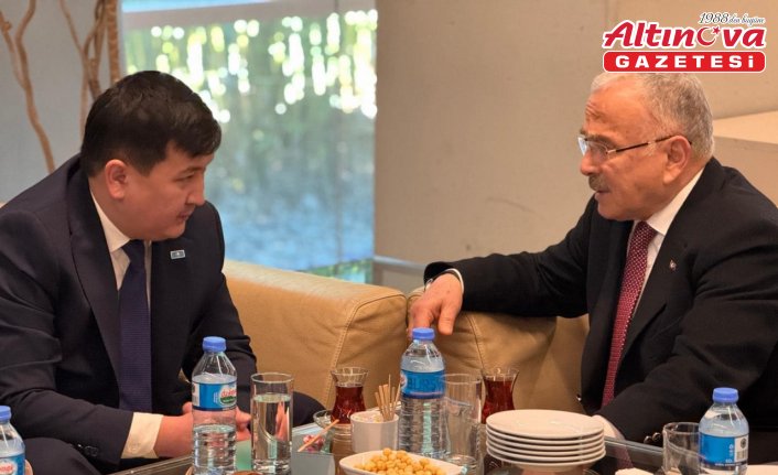 Ordu Büyükşehir Belediye Başkanı Güler ile Başkonsolos Amankul bir araya geldi