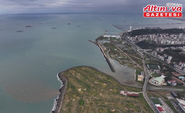 Samsun denize yapılan dolgu alanlarıyla 4 milyon metrekare genişledi