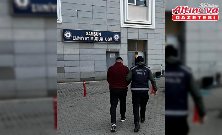 Samsun'da 24 yıl hapis cezası bulunan firari hükümlü yakalandı