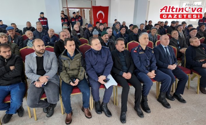 TOGÜ ve jandarma iş birliğiyle kırsalda finansal okuryazarlık eğitimi veriliyor