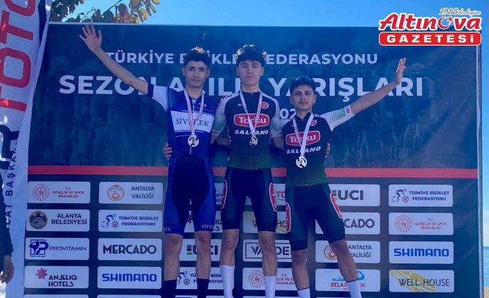 Torku Şekersporlu sporcular, Türkiye Bisiklet Yarışları'nda dereceye girdi