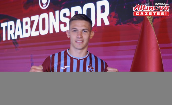 Trabzonspor, kadrosuna kattığı Danylo Sikan için imza töreni düzenledi