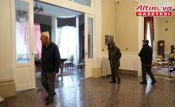 Trabzon'da huzurevi sakinleri Trabzon Akvaryum ve Atatürk Köşkü'nü gezdi