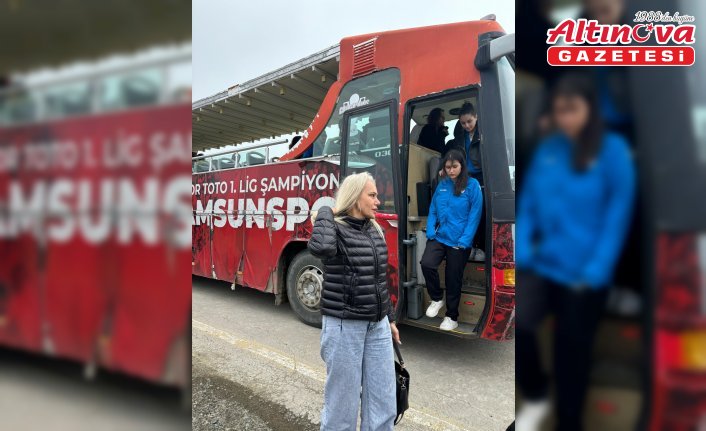 Bafra'ya gelen sporcular tarihi ve doğal güzellikleri gezdi