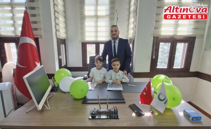 Bolu protokolü, 23 Nisan'da koltuklarını çocuklara devretti