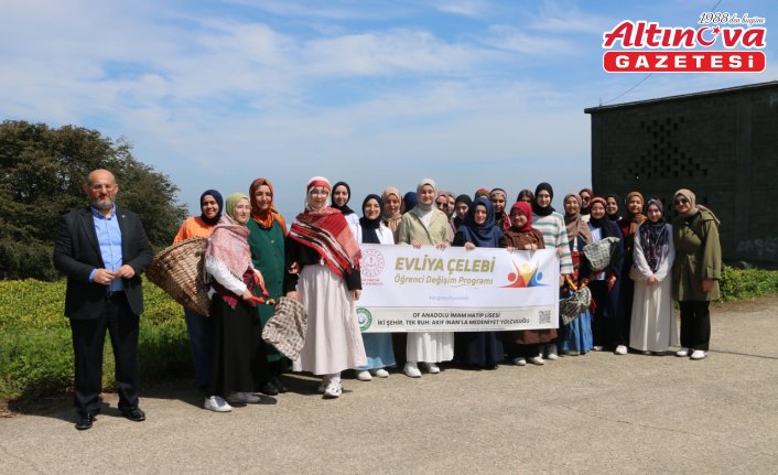 Konya Mahmut Sami Ramazanoğlu İmam Hatip Lisesi öğrencileri Of ilçesini gezdi