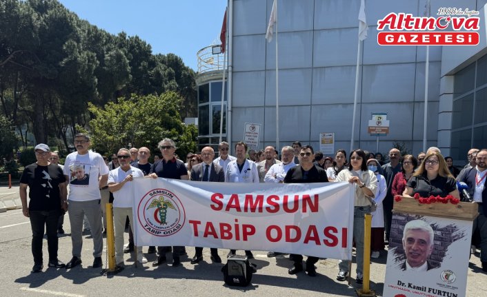 Samsun'da 10 yıl önce görevi başında öldürülen doktor Kamil Furtun anıldı