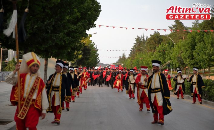 Çorum'da jandarma teşkilatının kuruluş yıl dönümü mehterle kutlandı