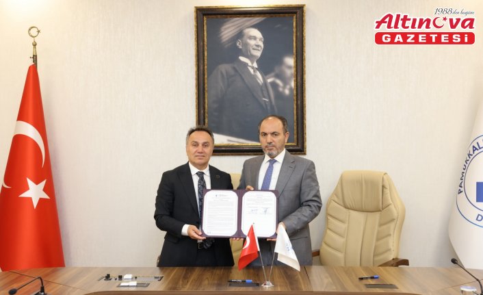 TOGÜ Rektör Prof. Dr. Yılmaz, Pamukkale Üniversitesini ziyaret etti