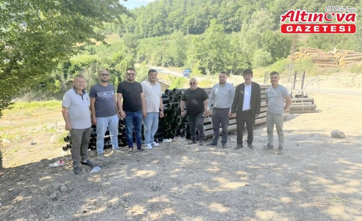 Yığılca'da 7 köyün içme suyu ihtiyacını karşılayan hat yenileniyor