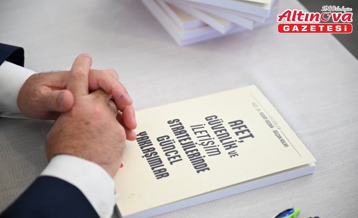 Düzce'de "Afet, Güvenlik ve İletişim Stratejilerinde Güncel Yaklaşımlar" kitabı tanıtıldı
