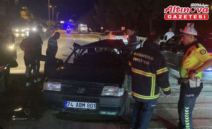 Karabük'te 1 kişinin öldüğü, 1 kişinin yaralandığı kazaya karışan sürücü tutuklandı
