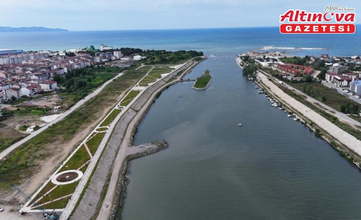 Ordu'da "Büyük Melet Projesi"nin üçüncü etap çalışmaları sürüyor