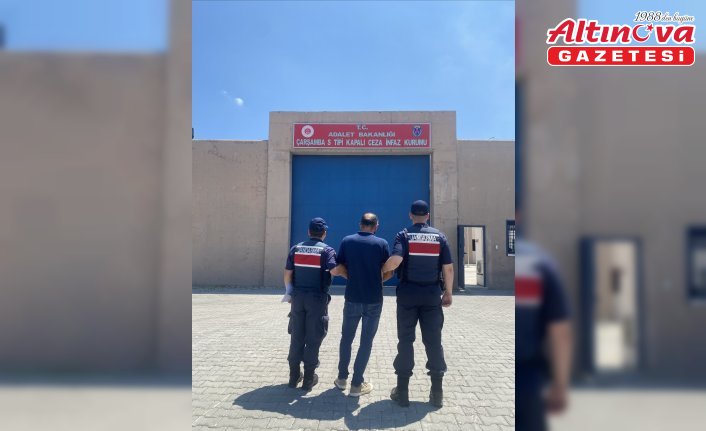 Samsun'da 10 yıl kesinleşmiş hapis cezasıyla aranan firari hükümlü yakalandı