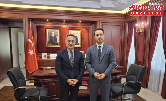 TOGÜ Rektörü Yılmaz'dan Taşkent Büyükelçisi Ufuk Ulutaş'a ziyaret