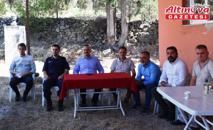 Boyabat'ta su sıkıntısı yaşayan köyde su sayacı uygulamasıyla sorun giderildi