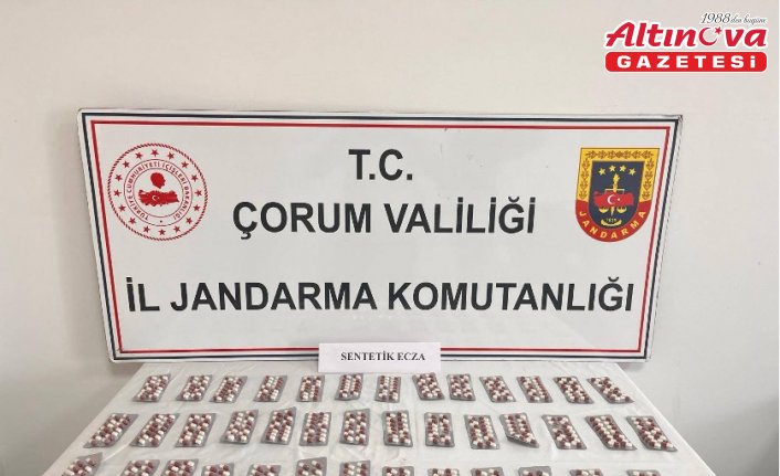 Çorum'da uyuşturucu ticareti yaptıkları iddiasıyla 2 kişi tutuklandı