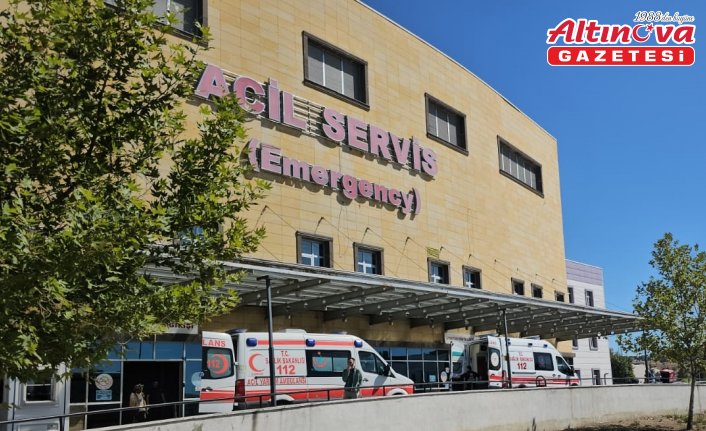 Çorum'da karbonmonoksitten zehirlenen 9 işçi tedavi altına alındı