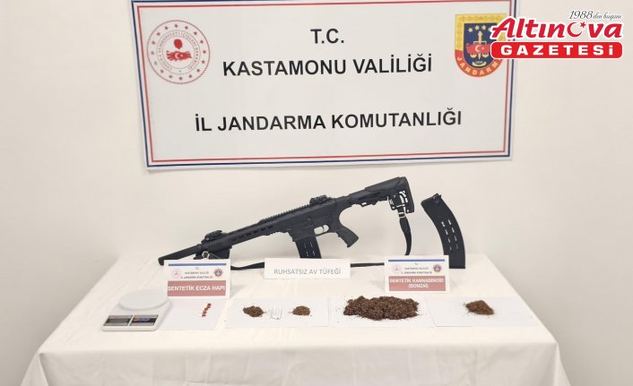 Kastamonu'da uyuşturucu operasyonlarında 5 zanlı tutuklandı