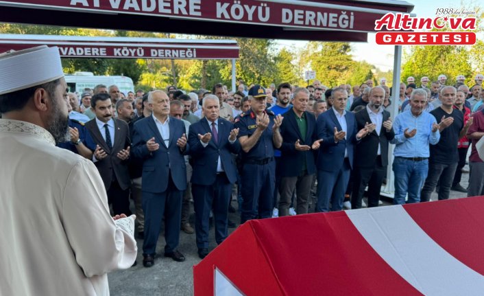 Kıbrıs gazisi, Trabzon'da son yolculuğuna uğurlandı