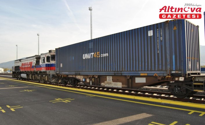 (BEKLESİN) İntermodal terminal Railport'tan ilk tren çıkışı gerçekleşti