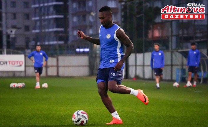 Çaykur Rizespor'da Zecorner Kayserispor maçının hazırlıkları başladı