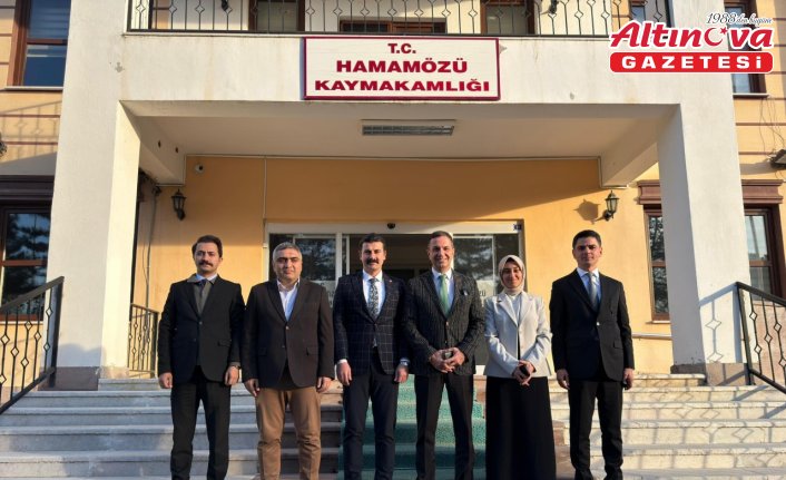 Hamamözü Kaymakamı Arslan'a ziyaretler davam ediyor