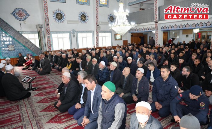 Karabük'te şehit Astsubay Kıdemli Başçavuş Nuri Özcan için mevlit okutuldu