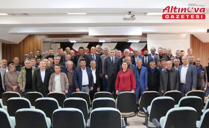 Merzifon’da Köylere Hizmet Götürme Birliği Genel Kurul Toplantısı yapıldı