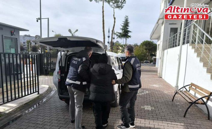 Bafra'da 12 yıl 11 ay hapis cezası bulunan firari hükümlü yakalandı
