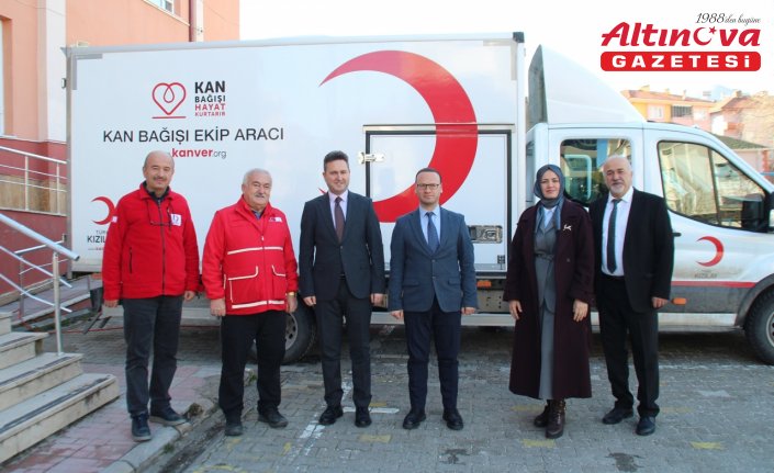 Ayancık'ta okullarda kan bağışı kampanyası başlatıldı
