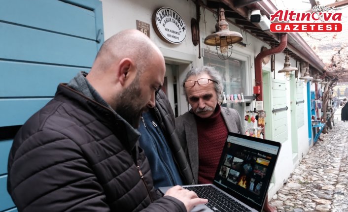 Çorum'da Dikiciler Arastası esnafı AA'nın “Yılın Kareleri“ oylamasına katıldı