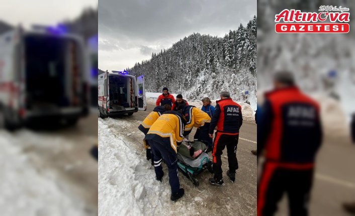 Kastamonu'da rahatsızlanan kişi için AFAD ekipleri seferber oldu
