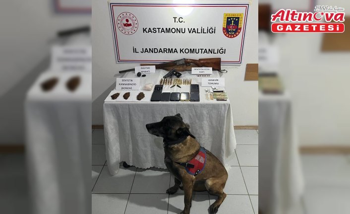 Kastamonu'da uyuşturucu operasyonunda 8 şüpheli yakalandı