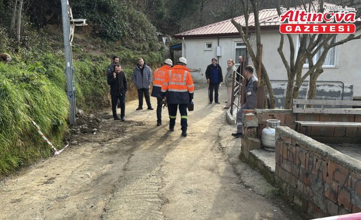Zonguldak'ta bahçesinde ve odasında metan gazı belirlenen iki katlı ev boşaltıldı