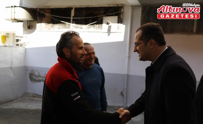 Akçaabat Belediye Başkanı Ekim, esnafı ziyaret etti