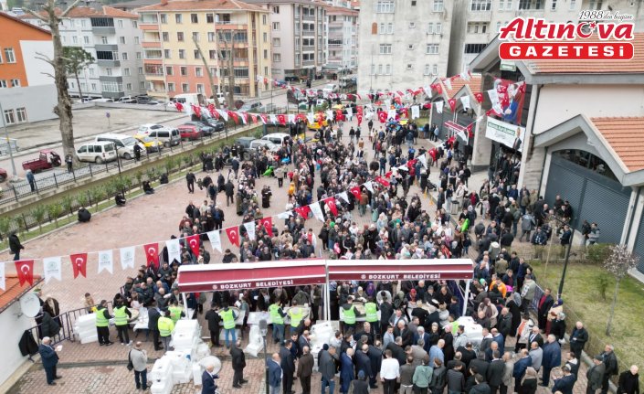 Bozkurt'ta bayram pilavı geleneği yaşatıldı