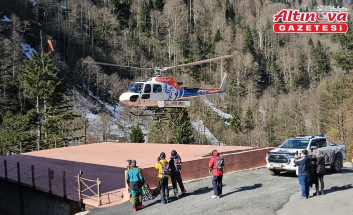Kaçkar Dağları'nda “heliski“ heyecanı sona erdi