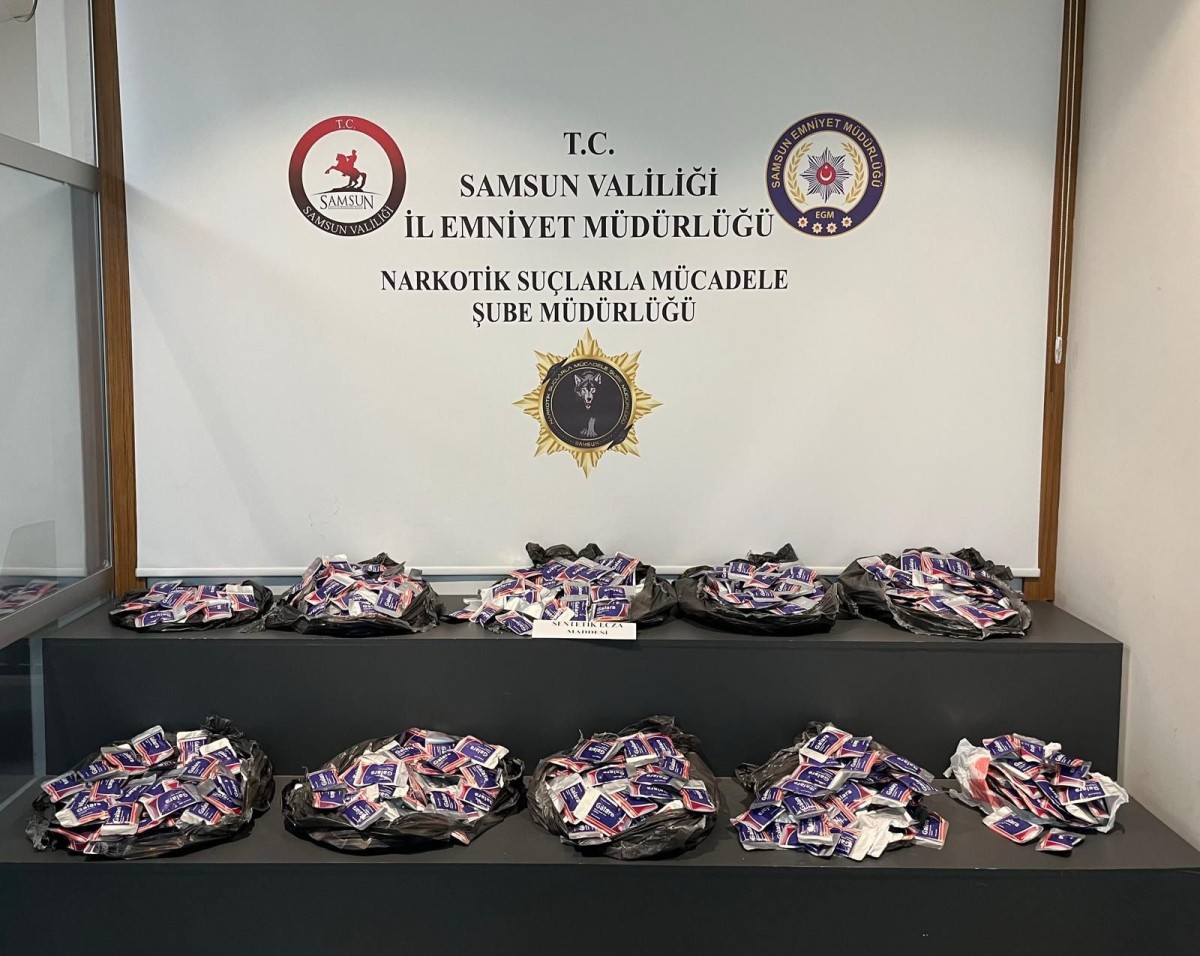 Samsun'da uyuşturucu operasyonunda 4 şüpheli yakalandı