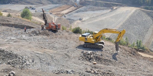 19 Mayıs Barajında Çalışmalar Son Sürat