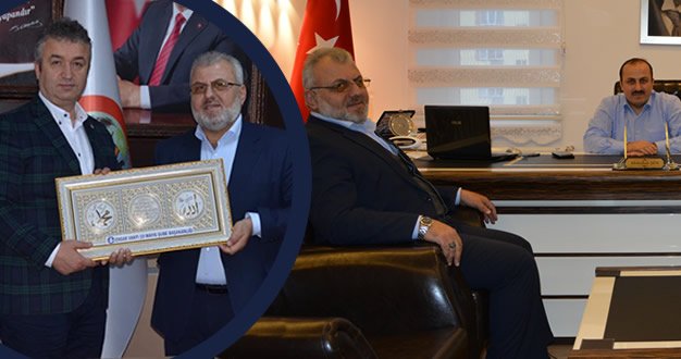 19 Mayıs İlçesi Ensar Vakfından Protokol’e Ziyaret