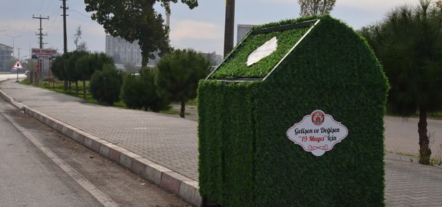 19 Mayıs'ta çöp konteynerleri yenilendi