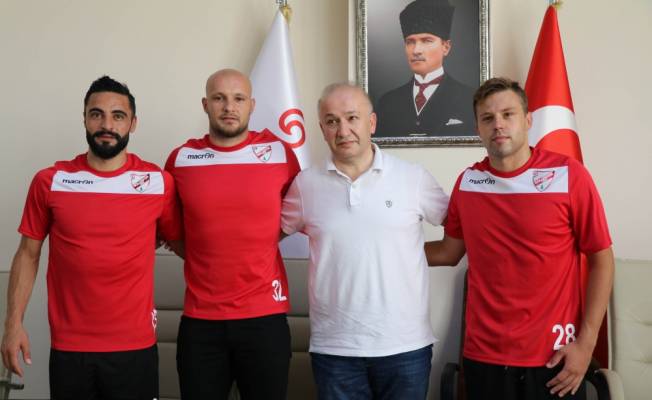 Boluspor'da transferde 3 imza