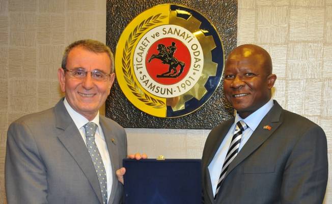 Güney Afrika Cumhuriyeti Ankara Büyükelçisi Malefane'den TSO'ya ziyaret