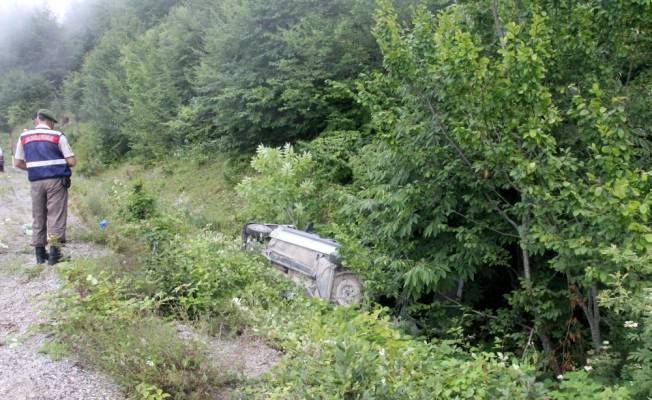 Kastamonu'da otomobil devrildi: 4 yaralı