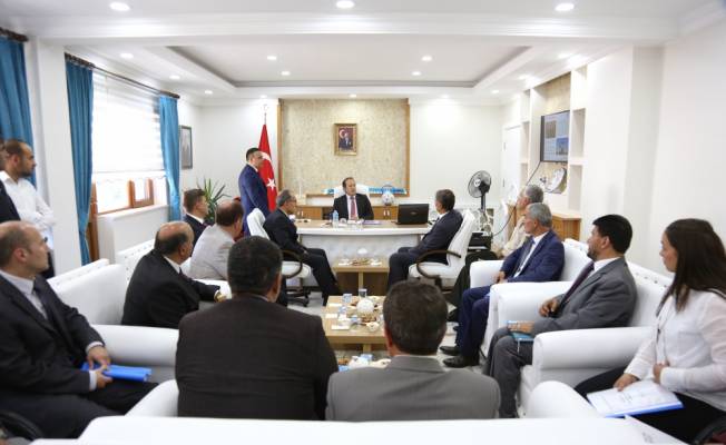 Vali Pehlivan, Aydıntepe ilçesini ziyaret etti