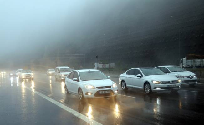 Anadolu Otoyolu'nda bayram yoğunluğu