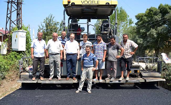 BAFRA’DA 600.000 METREKARE ASFALT YAPILDI